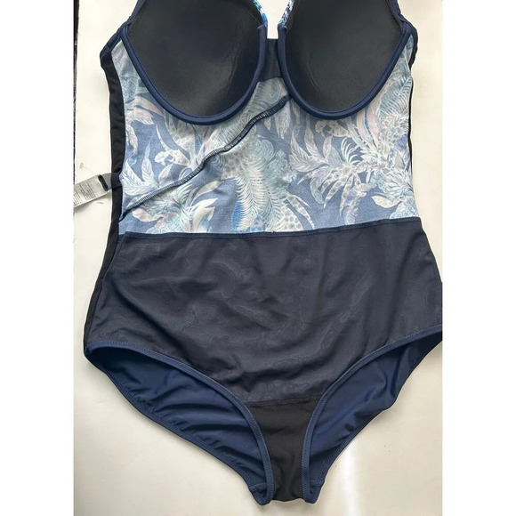 Seekers Essentials Australia One Piece Swimsuit Plus Sz 20 Tropical NWT - Picture 6 of 6